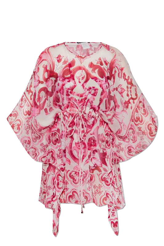 Dolce & Gabbana Silk dress in PINK - 38