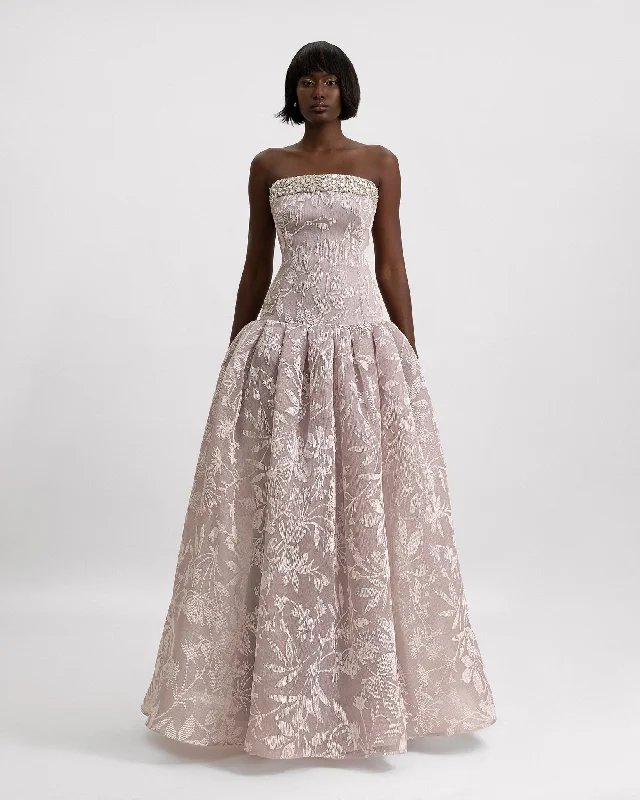 Dropped-Down Waistline Dress