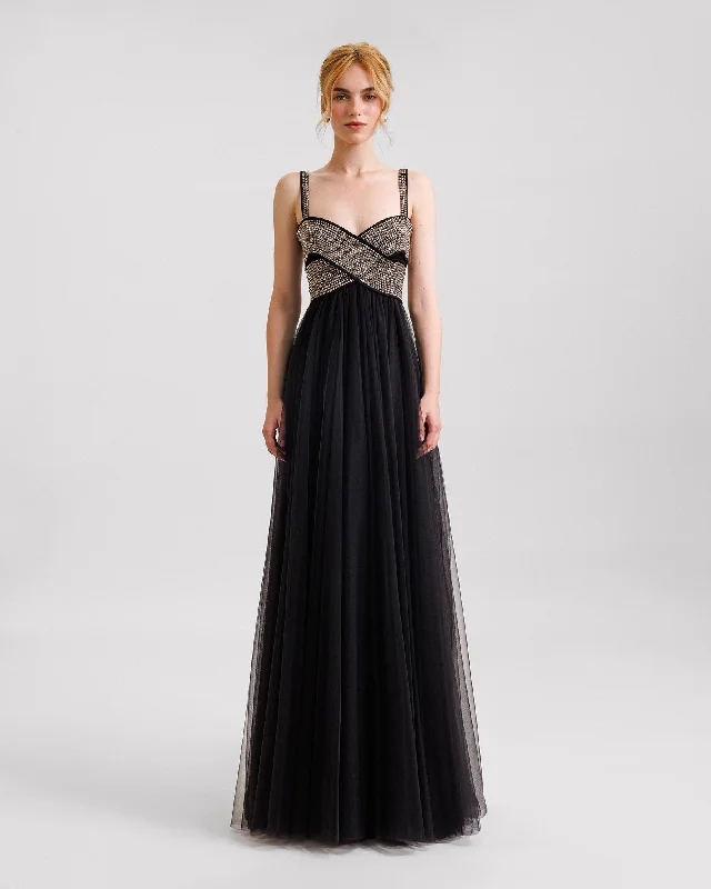 Embellished Top Bow-Like Dress