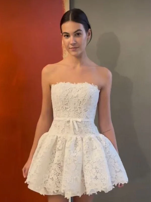 Elegant Sweetheart Sleeveless A-line Lace Homecoming Dresses For Party Online, HD1108 Elegant Sweetheart Sleeveless A-line Lace Homecoming Dresses For Party Online, HD1108