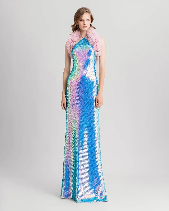 Halter-Neck Dress