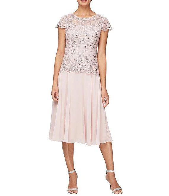 Alex Evenings AE82171139 Short Mother of the Bride Dress