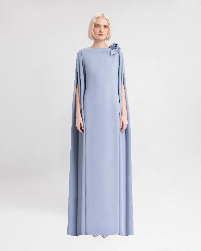 Long Loose-Cut Dress