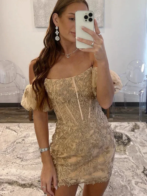 Short Champagne Purple Red Lace Prom Dresses, Short Lace Graduation Homecoming Dresses Short Champagne Purple Red Lace Prom Dresses, Short Lace Graduation Homecoming Dresses