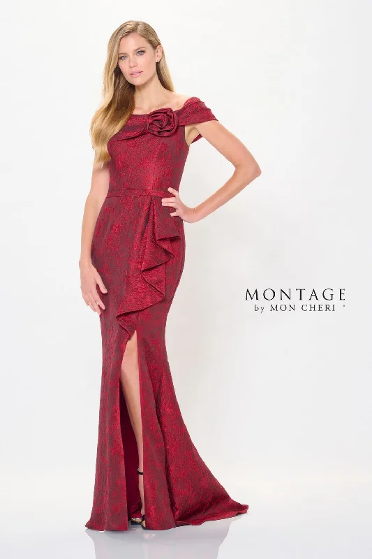 Montage M910 Lone Beaded Evening Formal Dress