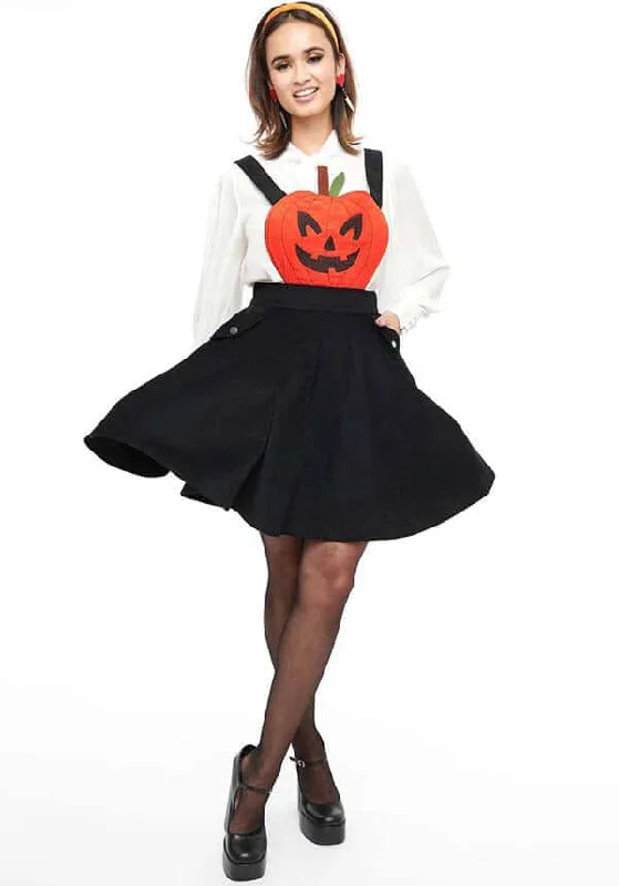 Jack-O-Lantern | PINAFORE DRESS