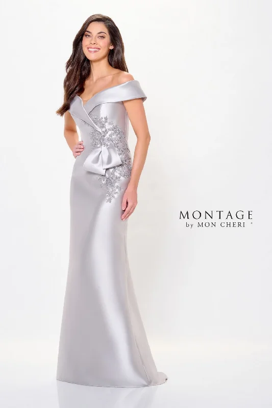 Montage M904 Beaded Formal Long Mermaid Evening Dress