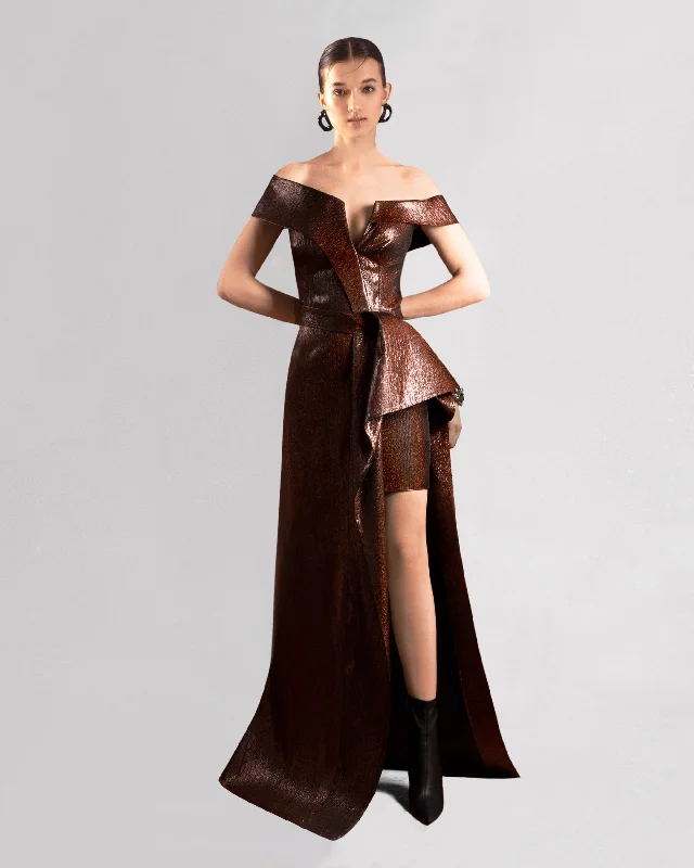 Dress With Architectural Details