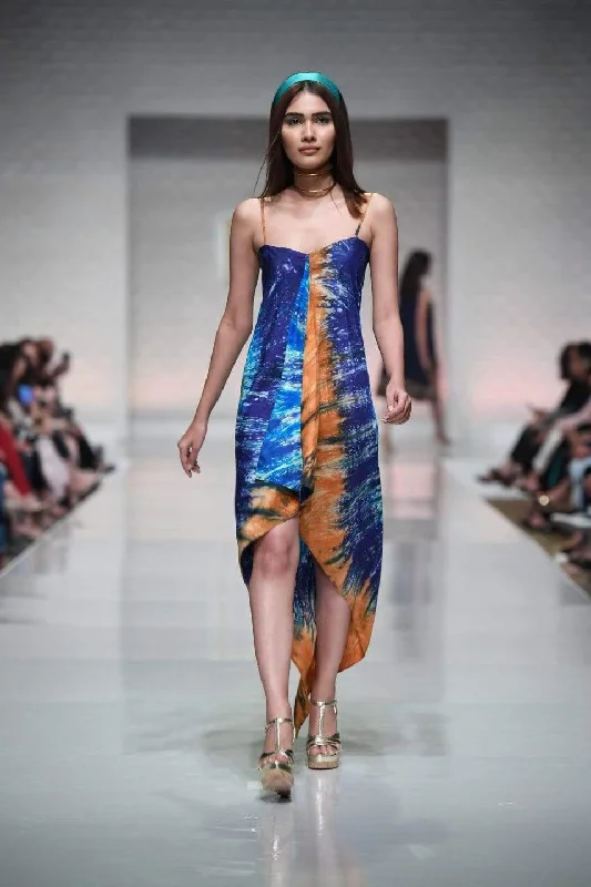 Yasmin Zaman - Tie Dye - Handkerchief Dress - 1 Piece