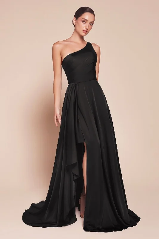 Cinderella Divine 7450 Long Formal A Line Prom Dress
