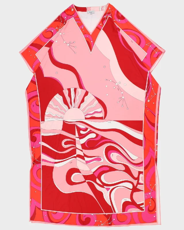 Emilio Pucci Firenze Pink Kaftan Dress - EUR 44 (XL)