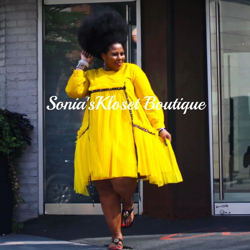 SUN FLOWER DRESS