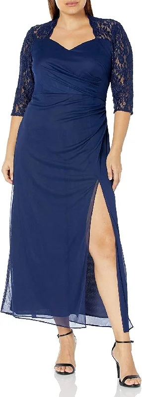 Alex Evenings AE84122363 Plus Size Long Formal Dress
