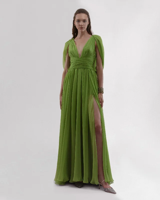 Draped Waist Dress
