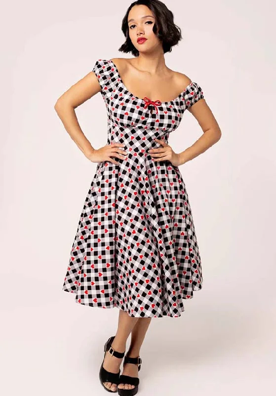 Leonie [Black/White] | DRESS