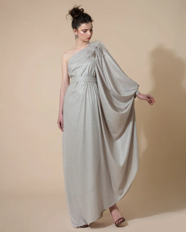 One Shoulder Long Dress