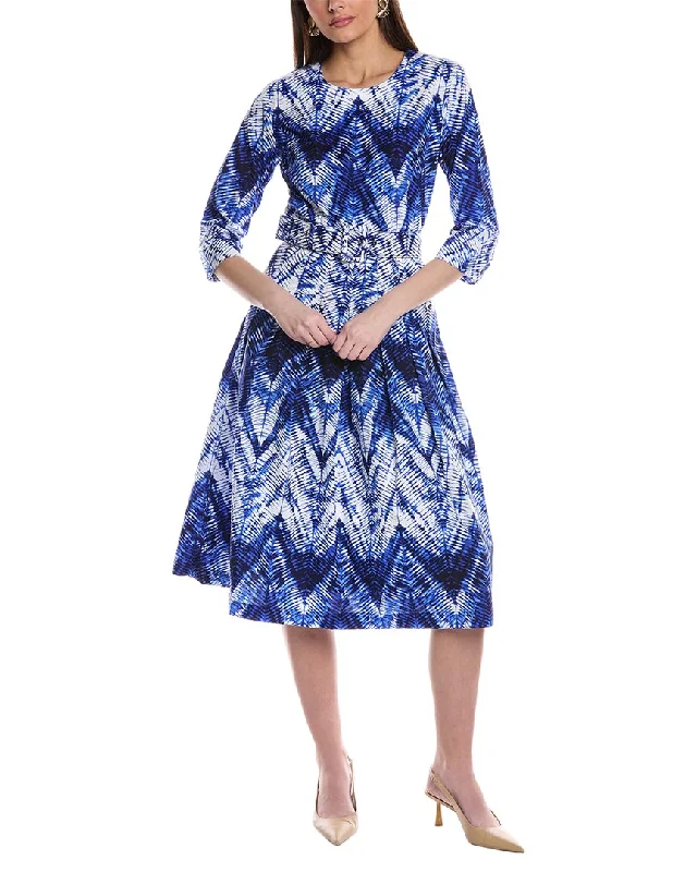Samantha Sung Midi A-Line Dress