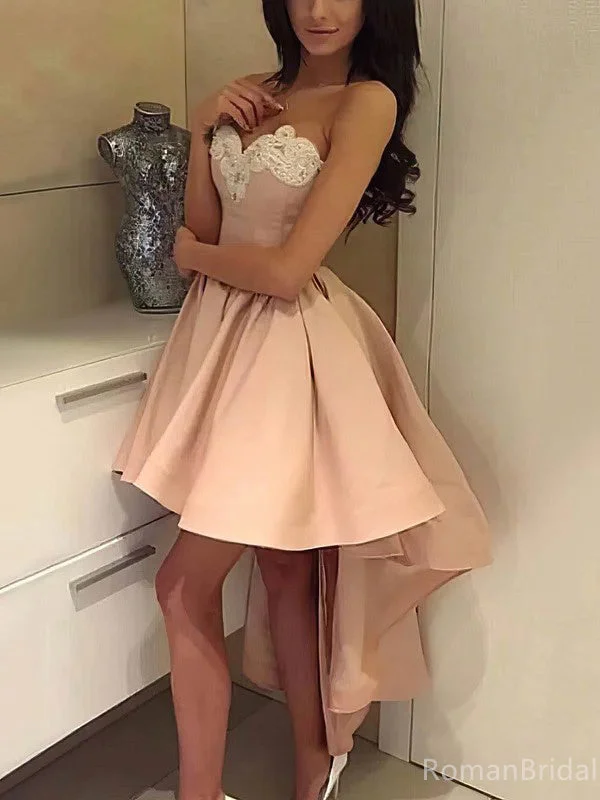Formal Sweetheart Sleeveless A-line Lace Short Homecoming Dresses For Party Online, HD1057 Formal Sweetheart Sleeveless A-line Lace Short Homecoming Dresses For Party Online, HD1057