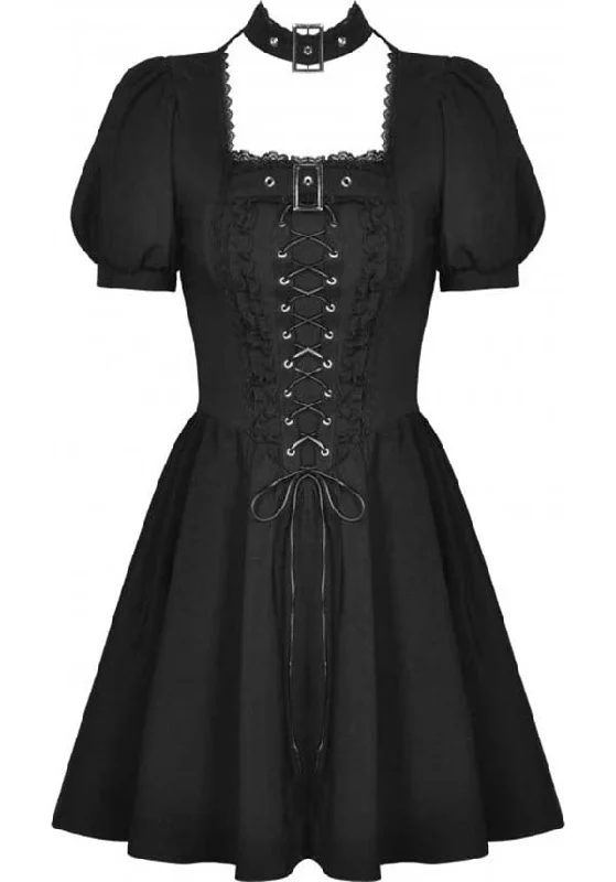 Baby Bat | LACE UP DRESS
