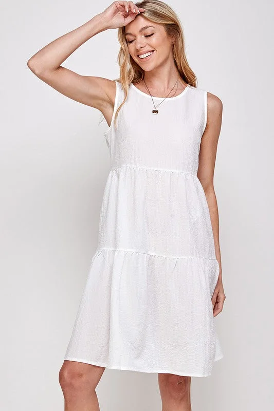 TIERED CASUAL DRESS
