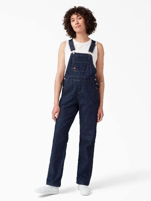 FB206 Relaxed Fit Bib Overalls Roomy Pocket Jumpsuit