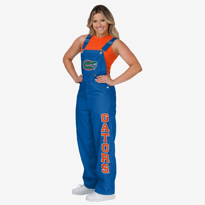 Florida Gators Womens Big Logo Bib Overalls Adjustable Strap Overalls