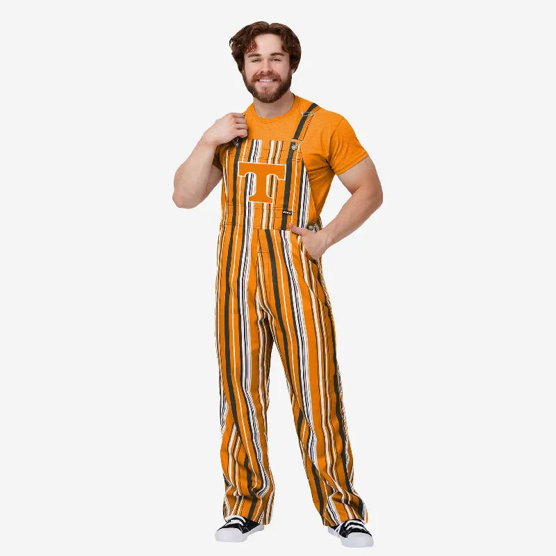 Tennessee Volunteers Mens Hyper Stripe Bib Overalls Warm Fleece Overalls