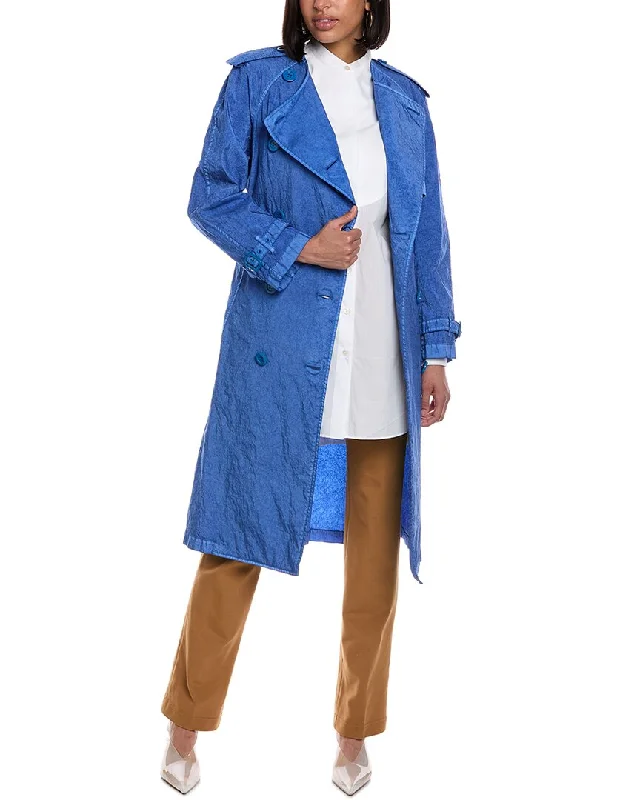Burberry Trench Coat Sophisticated Long Trench Jacket