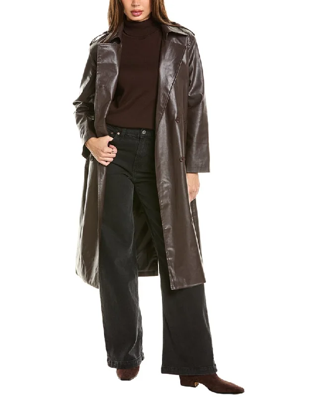 Seraphina Trench Coat Elegant Trench Coat with Belt