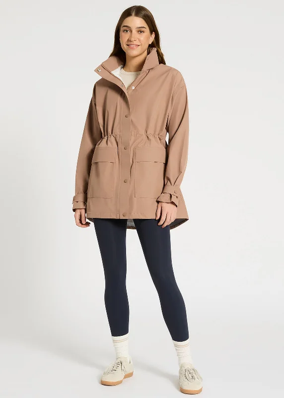 Cinch & Splash Trench Elegant Fitted Trench Coat