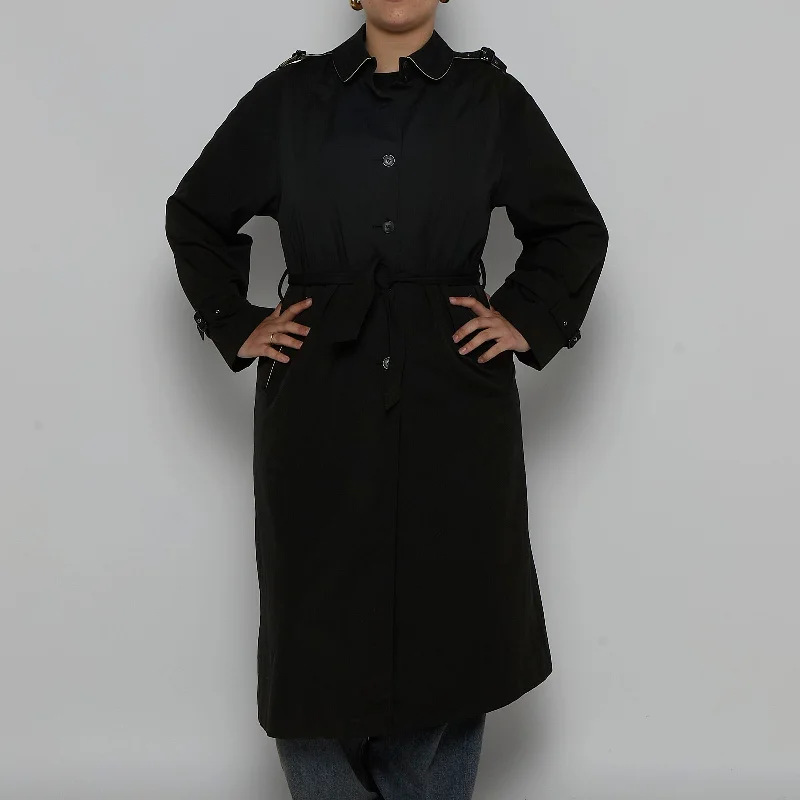 Single Breasted Trench Coat - XL Fashionable Oversized Trench Coat
