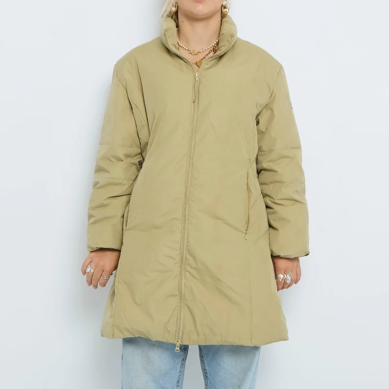Zip Long Light Padded Trench Coat- UK 10 Classic Tailored Trench Coat