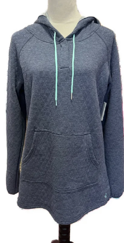New Straight Down Quilted Cosmo Hooded - Indigo Size L MSP$126 Hoodie with Stripes Bold Sporty New Straight Down Quilted Cosmo Hooded - Indigo Size L MSP$126 Hoodie with Stripes Bold Sporty