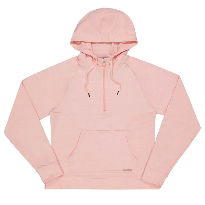 Puma - Women's Hooded Cloudspun 1/4 Zip (537501 05) Hoodie with Mesh Breathable Sporty