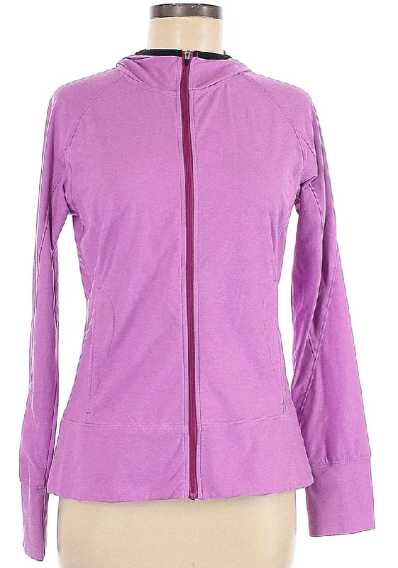 Zero Restriction Fuchsia Heather Full-Zip Hooded Golf Top Size M MSP$168 Hoodie with Typography Text Message Zero Restriction Fuchsia Heather Full-Zip Hooded Golf Top Size M MSP$168 Hoodie with Typography Text Message