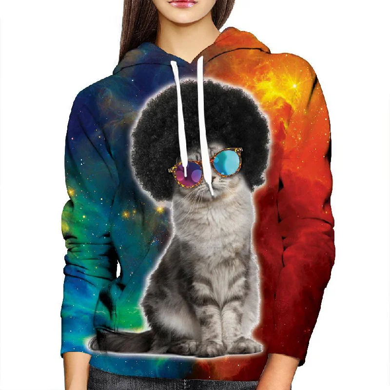 Afrocat Womens Hoodie Hoodie with V-Neck Classic Versatile