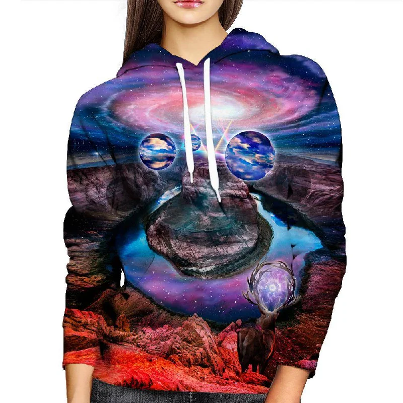 Arizona Horseshoe Bend Womens Hoodie Hoodie with Ribbed Cuffs Snug Fit Comfort