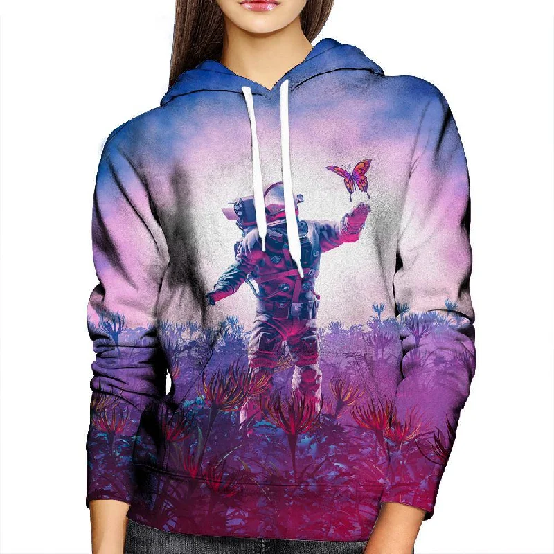 The Field Trip Womens Hoodie Hoodie with Back Slit Movement Comfort