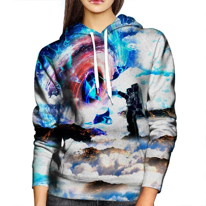 Astronauts Dream Womens Hoodie Oversized Hoodie Comfort Casual