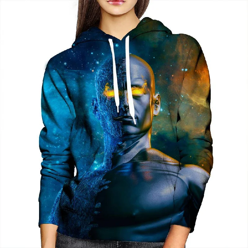 Between A Rock And A Hard Space Womens Hoodie Hoodie Dress Longline Feminine
