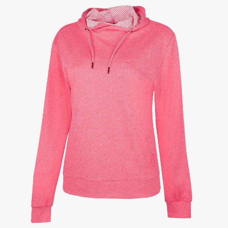 Dagmar - Insulating golf sweatshirt Hoodie with Zipper Placket Modern Functional
