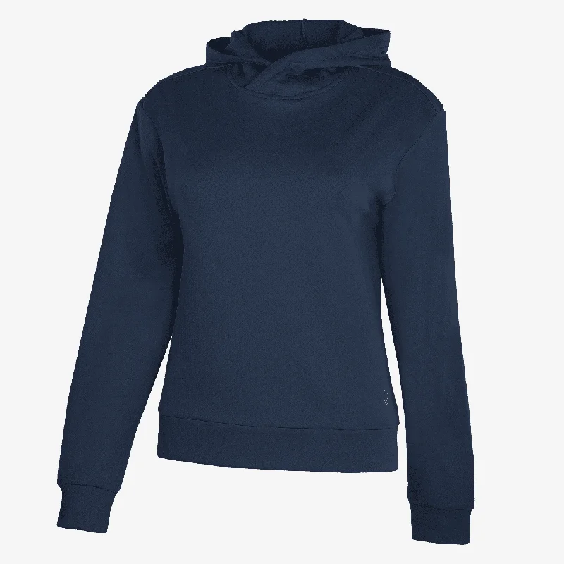 Denise - Insulating golf sweatshirt Hoodie with Hem Fringe Bohemian Relaxed