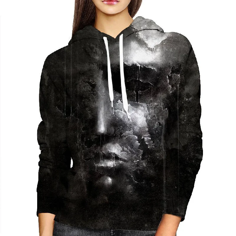Face Womens Hoodie Hoodie with Logo Branding Identity