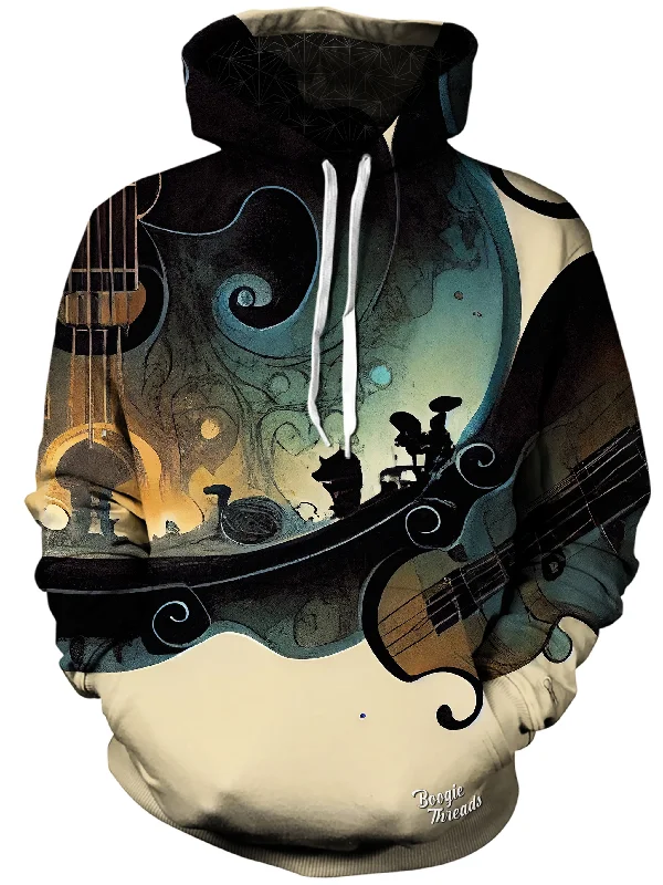 Grieving Canvas Unisex Hoodie Hoodie with Hem Elastic Stretchable Comfortable