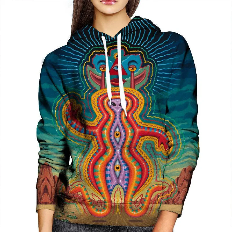 Mescalito Womens Hoodie Hoodie with Drawstring Waist Adjustable Fitted