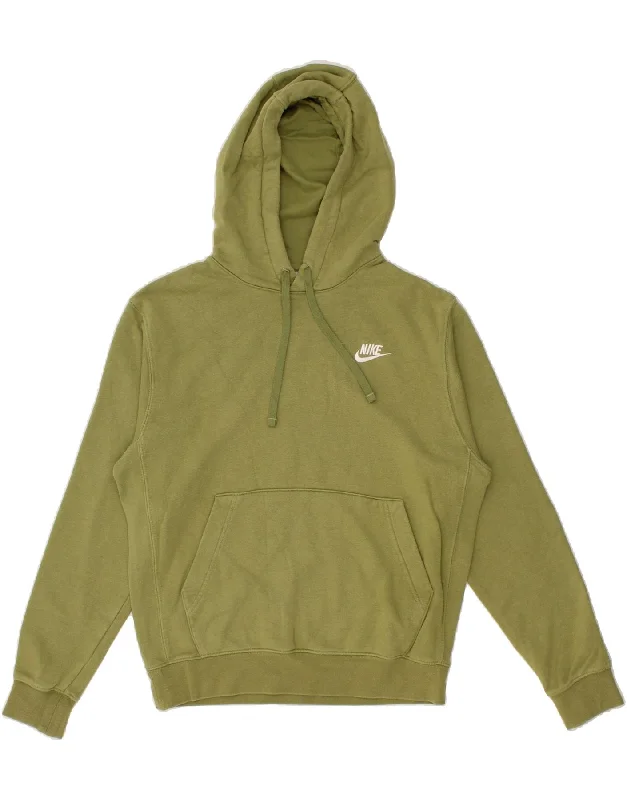 NIKE Mens Hoodie Jumper Small Khaki Cotton Hooded Sweatshirt Casual Wear Street Style NIKE Mens Hoodie Jumper Small Khaki Cotton Hooded Sweatshirt Casual Wear Street Style