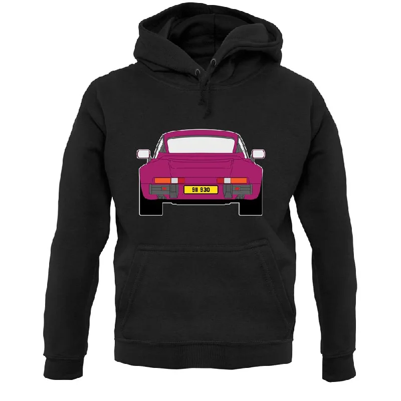 911 Turbo Magenta 930 Unisex Hoodie Hoodie with Side Slits Relaxed Casual