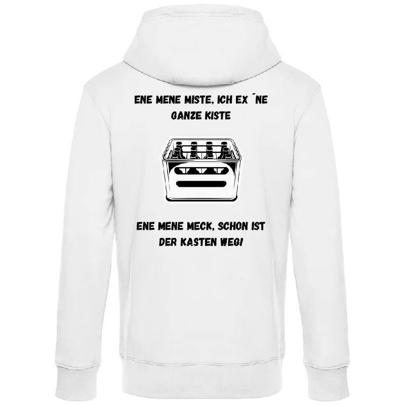 Premium Hoodie "Ene mene miste" (Backprint) Graphic Hoodie Design Print
