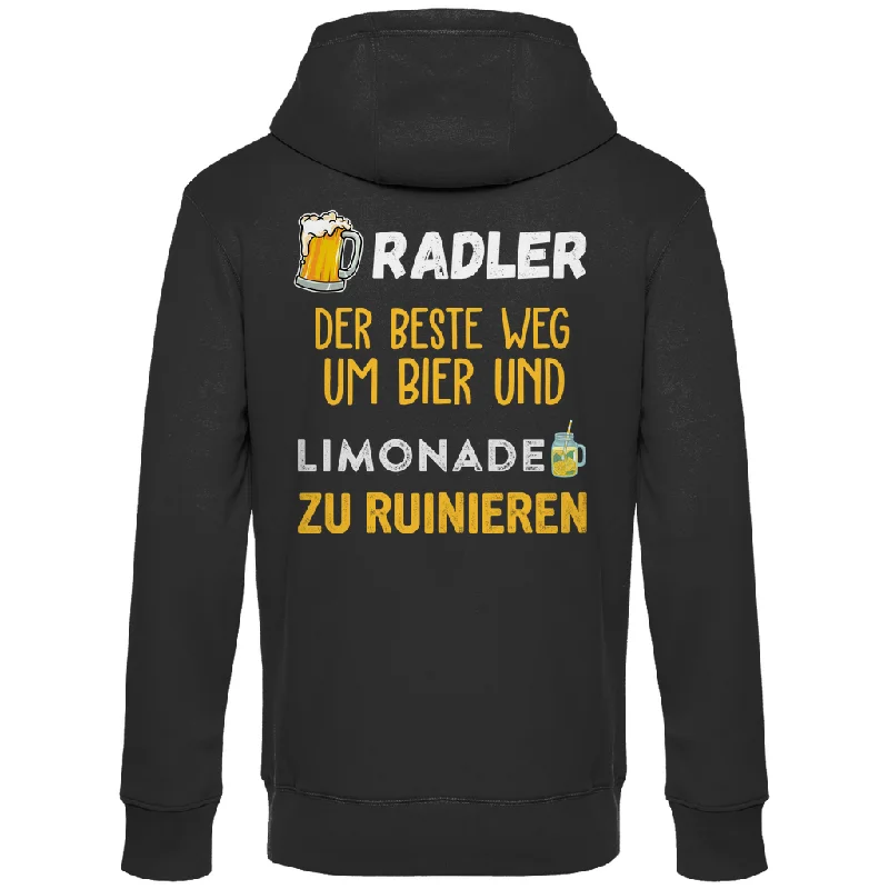 Premium Hoodie "Radler" (Backprint) Hoodie with Camouflage Military Edgy