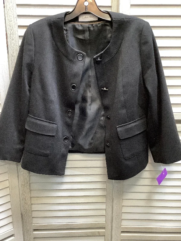 Black Blazer Calvin Klein, Size 2 Women's Classic Suit